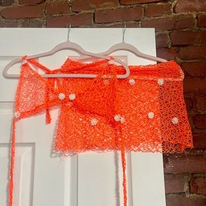 Summertime Swim Set| Color: neon orange